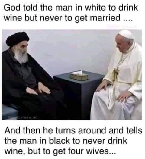 Pope and Friend Paradigm 3k