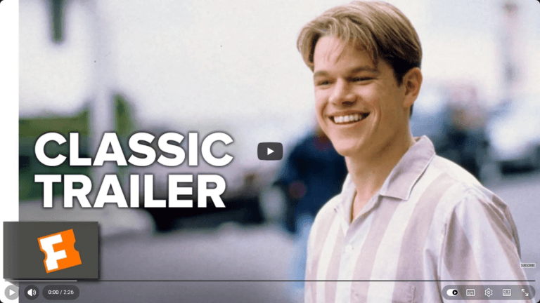 Uplifting Movies 30 Screenshot 2026 01 17 at 16 23 08 Good Will Hunting 1997 Official Trailer Matt Damon Robin Williams Movie HD YouTube Paradigm 3k