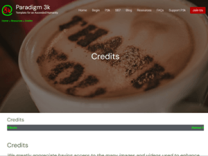 Credits Page Map 1 Paradigm 3k