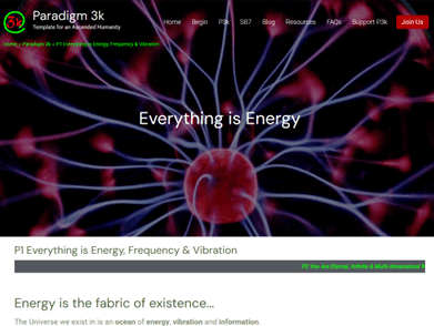 P1 Energy Page Map 1 Paradigm 3k