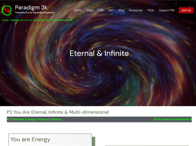P2 Eternal Page Map 1 Paradigm 3k