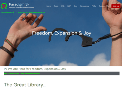 P7 Freedom Page Map 1 Paradigm 3k