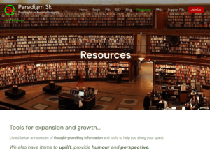 Resources Page Map 2 Paradigm 3k