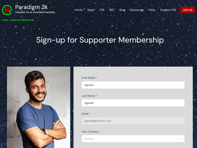 Supporter Membership Page Map 1 Paradigm 3k