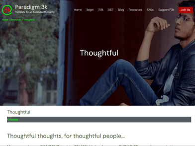 Thoughtful Page Map 1 Paradigm 3k