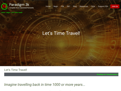 Time Travel Page Map 1 Paradigm 3k