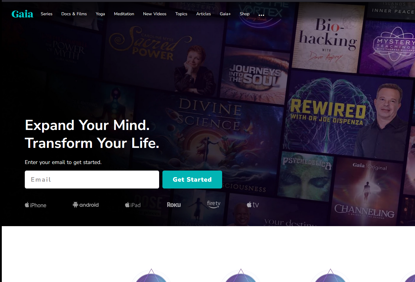 Interesting Websites 12 Gaia TV 01 e1762304994408 Paradigm 3k