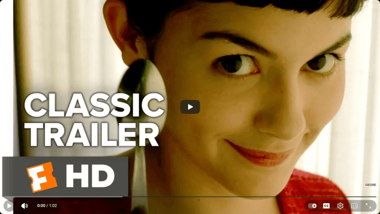 Uplifting Movies 23 Screenshot 2025 12 17 at 20 04 04 Amelie 2001 Official Trailer 1 Audrey Tautou Movie YouTube Paradigm 3k